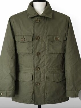 Jones Field Jacket Olive Green Utility Coat Medium Military Gorpcore NWT Safari